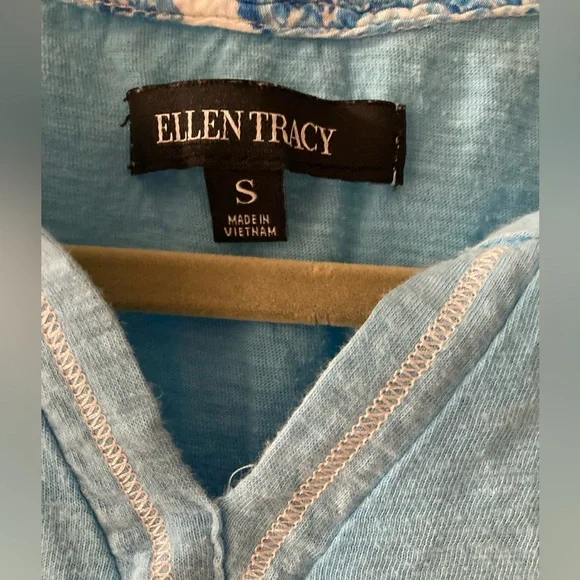 Ellen Tracy Aqua‎ Tank Top size Small - Picture 4 of 5